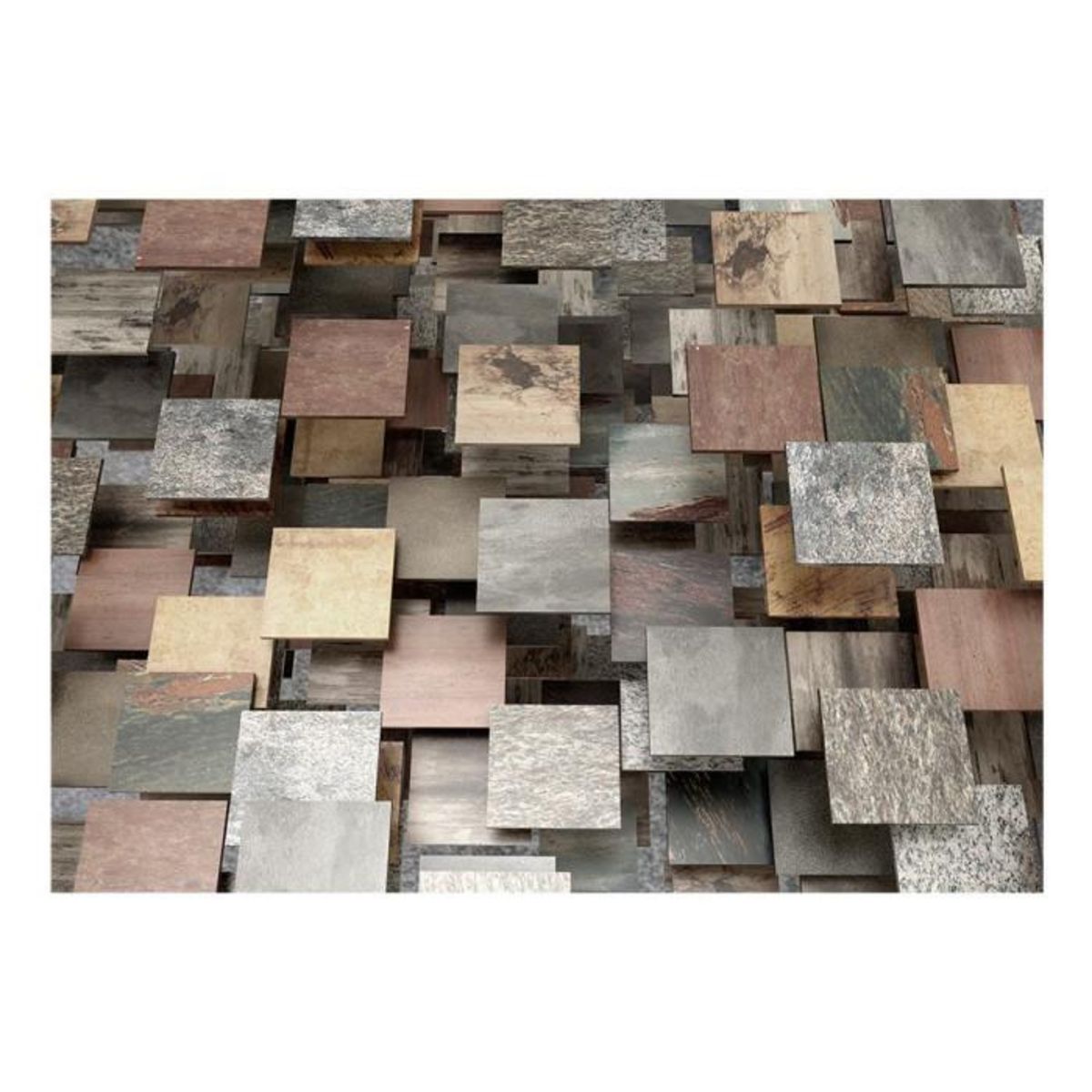 Paris Prix Papier Peint  Square Structure