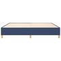 Voir la diapositive 5 : VIDAXL Cadre de lit sans matelas bleu 200x200 cm tissu
