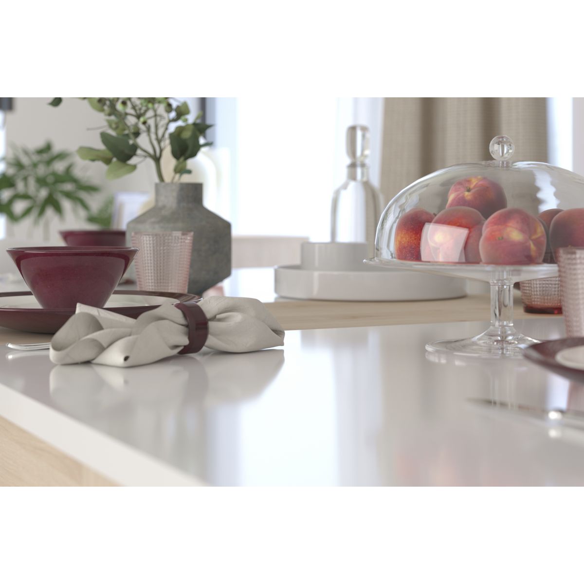 Table de séjour extensible 138/173 cm SWEDEN