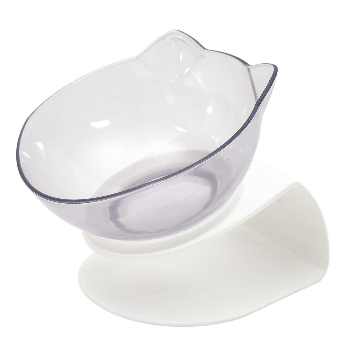 The concept Factory Gamelle tête de chat surélevée - Blanc