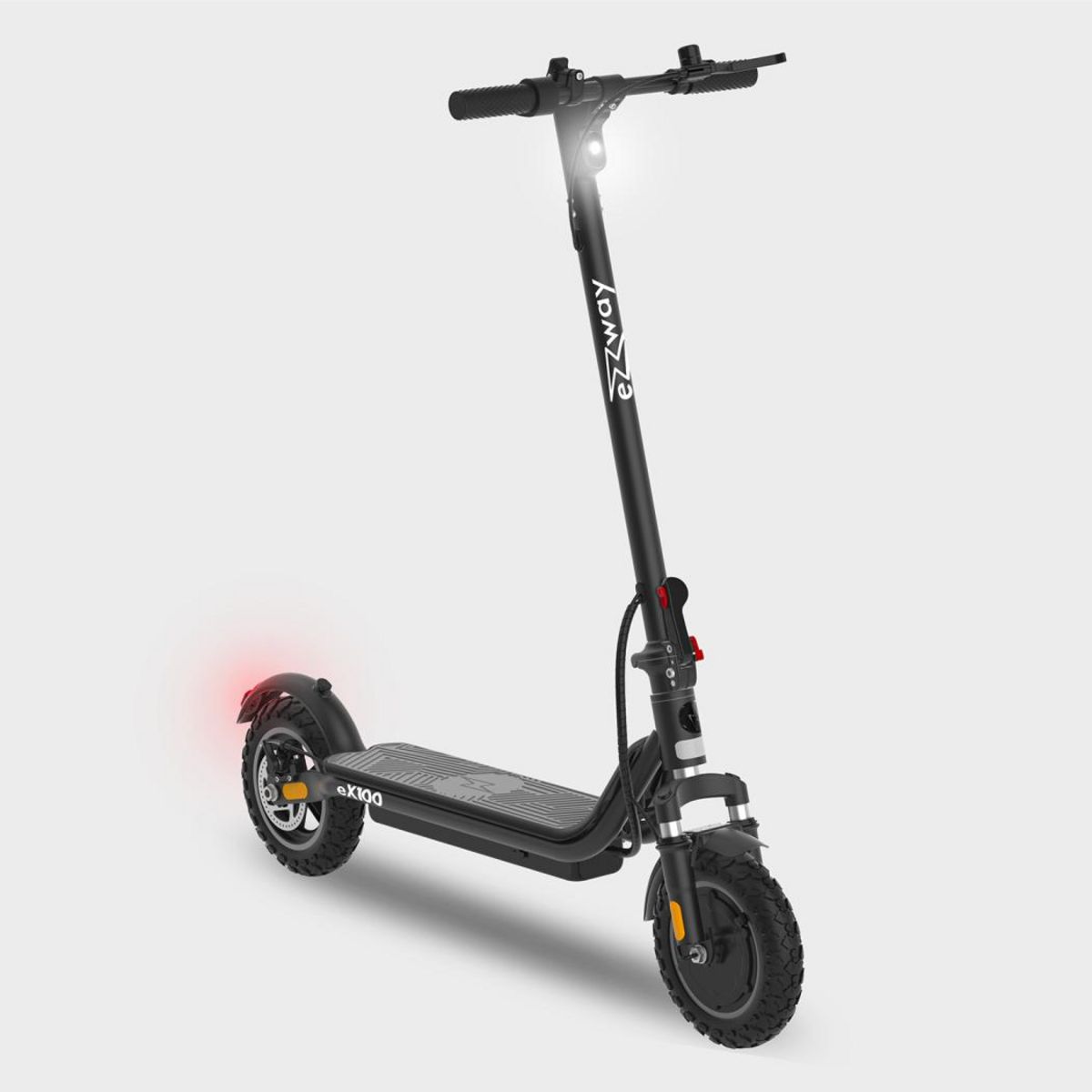 EZWAY Trottinette électrique EZWAY EX100 - 25 km/h, 25 km d'autonomie, batterie 21,6V 10,4Ah, frein à disque, pneus tout-terrain 10