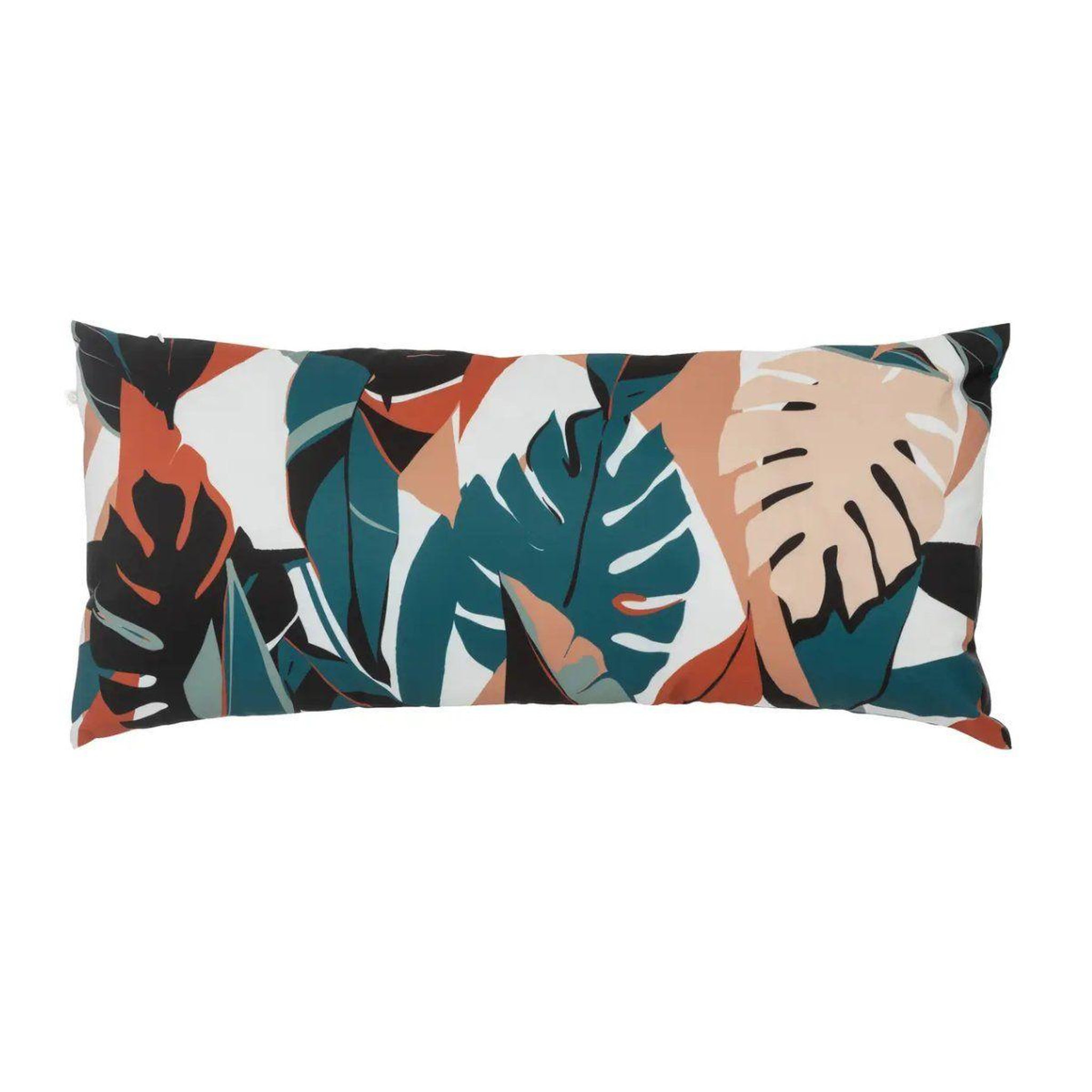 ATMOSPHERA Coussin déco  diva  35x75cm bleu canard