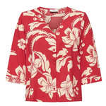 JACQUELINE DE YONG Blouse Rouge/Beige Femme JDY Troya. Coloris disponibles : Rouge