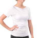 Vero Moda T Shirt  Femme Vero Moda Saanv. Coloris disponibles : Blanc