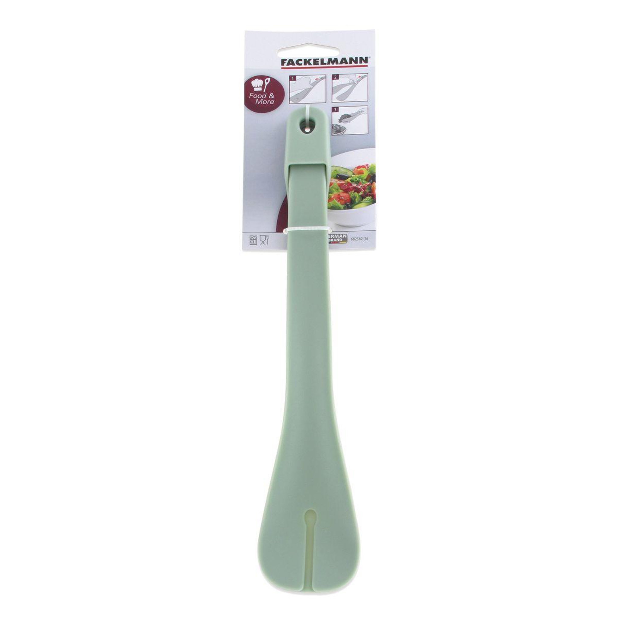 Voir la diapositive 5 : Fackelmann Lot de couverts à salade en plastique fackelmann