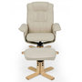 Voir la diapositive 4 : Fauteuil Relax CHARLY Beige