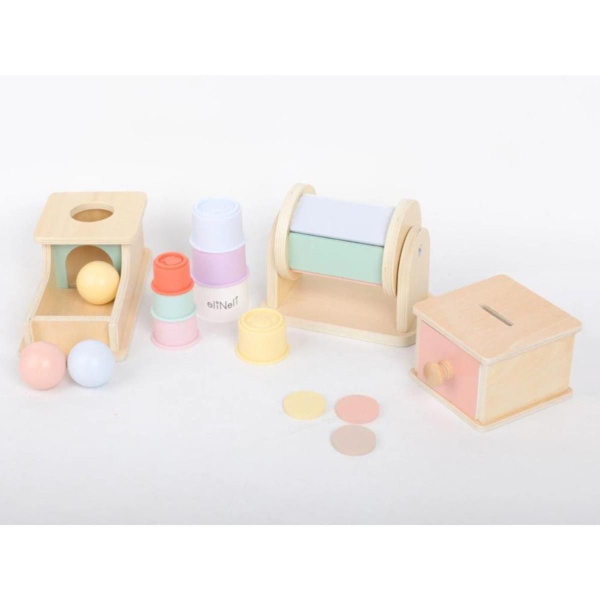 ELINELI Coffret de jouets Montessori