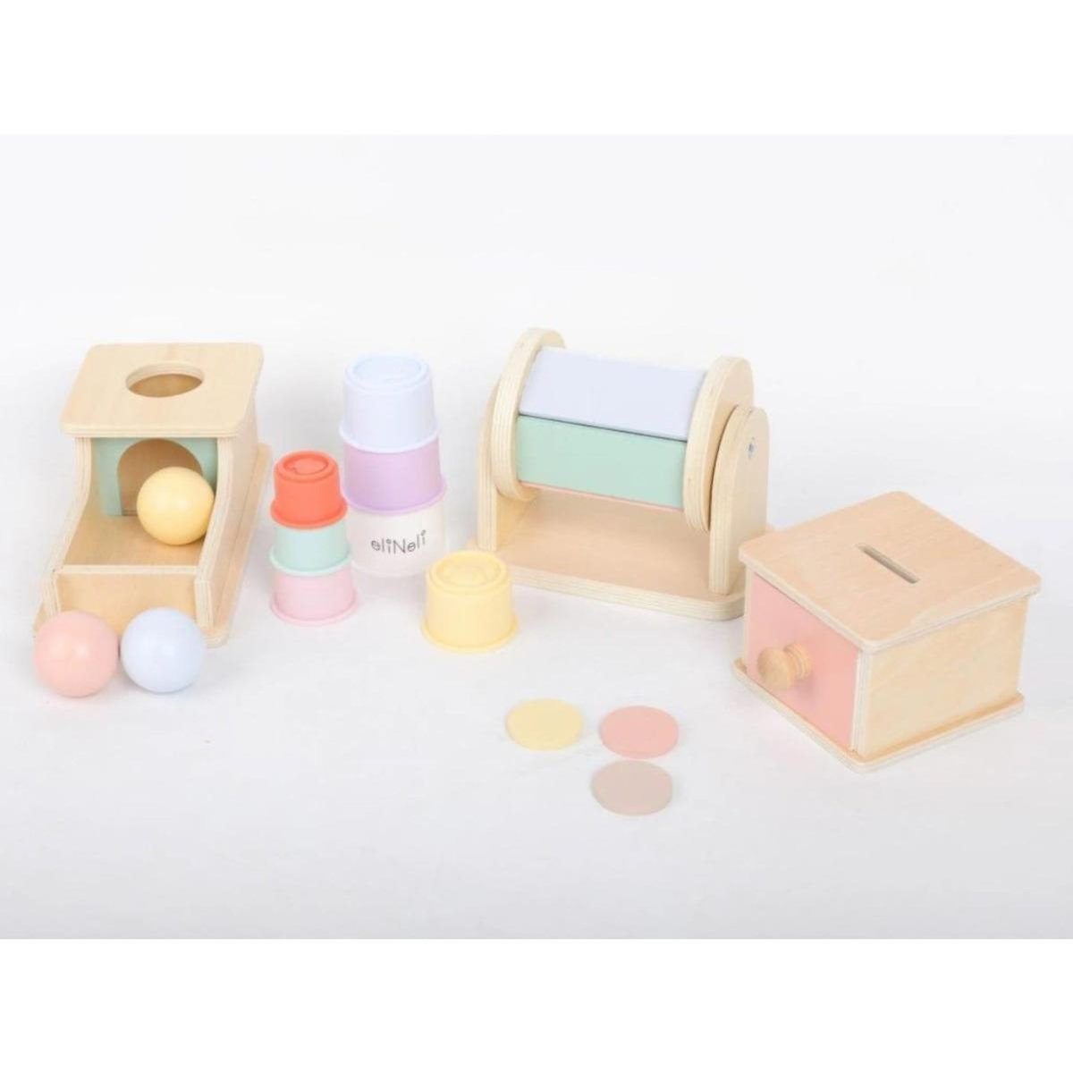 ELINELI Coffret de jouets Montessori