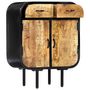 Voir la diapositive 2 : VIDAXL Buffet 60x30x75 cm Bois de manguier massif et fer