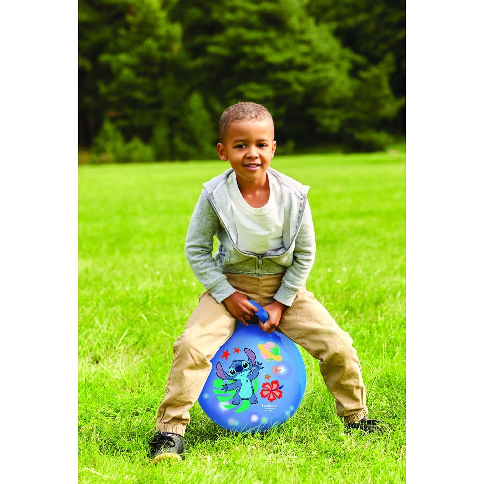 Voir la diapositive 6 : Lexibook Balle Sauteuse Gonflable Stitch 45cm