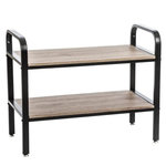 FIVE Range-Chaussures 2 Niveaux  Rack  71cm Gris