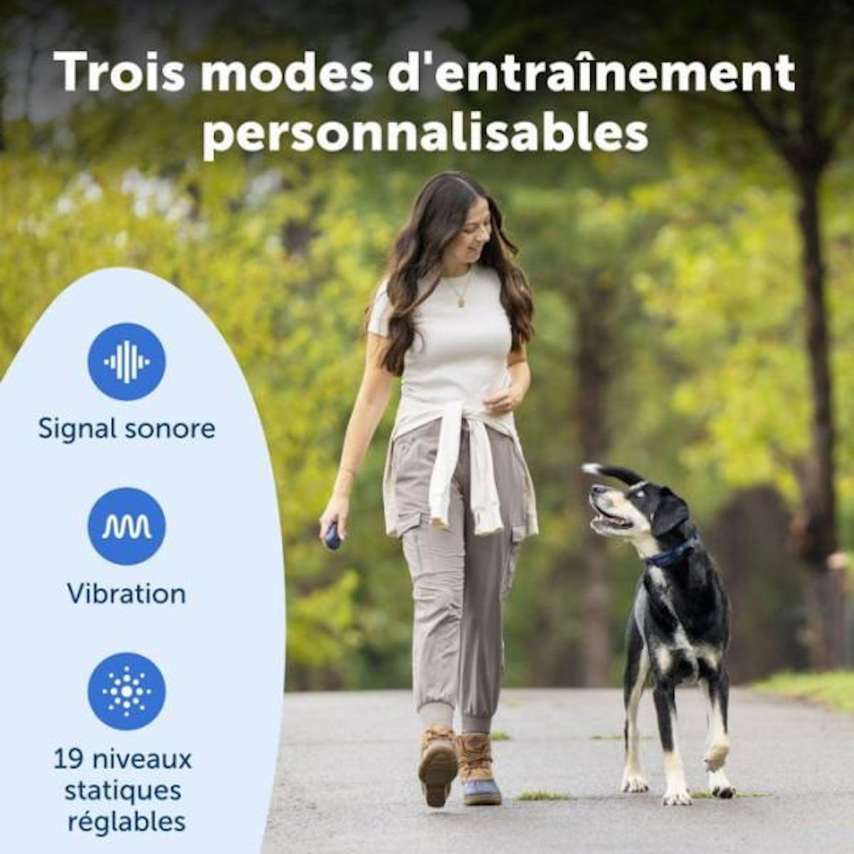PETSAFE Systeme d'aide a l'éducation - PETSAFE - Pro - Portée 300 m - Dressage du chien