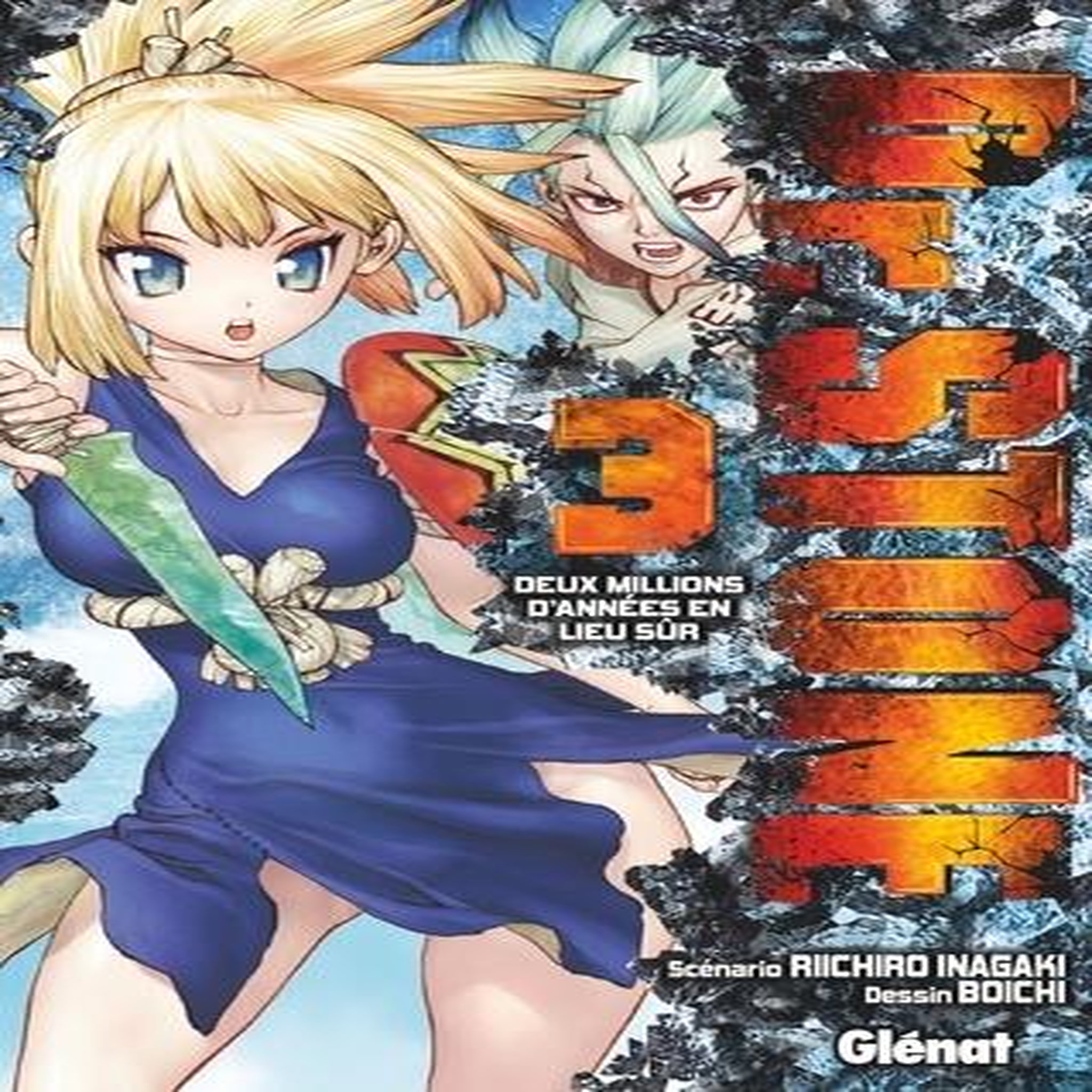 DR STONE TOME 3 : DEUX MILLIONS D'ANNEES EN LIEU SUR, Inagaki Riichiro