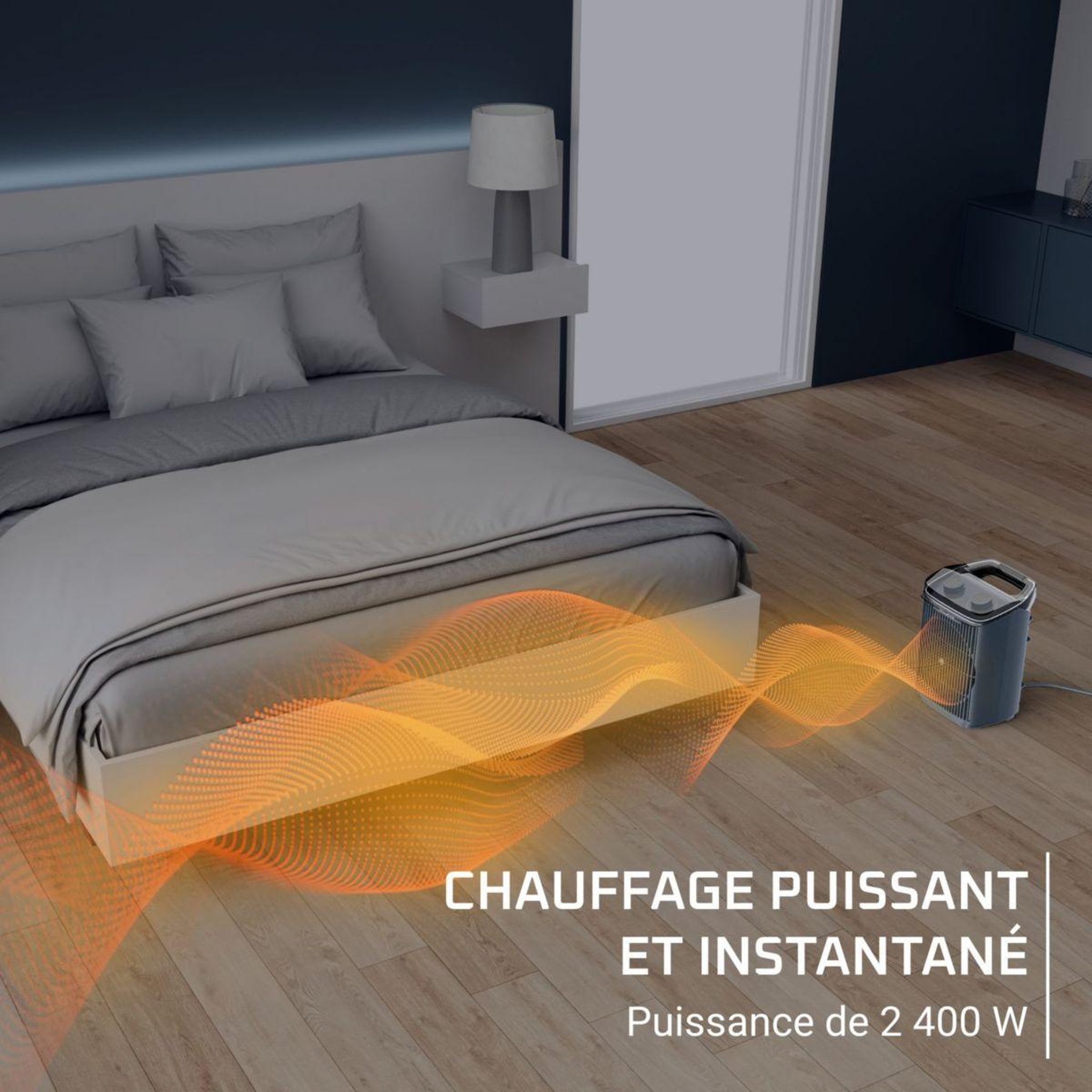 Voir la diapositive 3 : ROWENTA Chauffage soufflant SO6551F0
