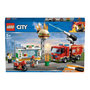 Voir la diapositive 1 : LEGO City 60214 - L'intervention des pompiers au restaurant de burgers