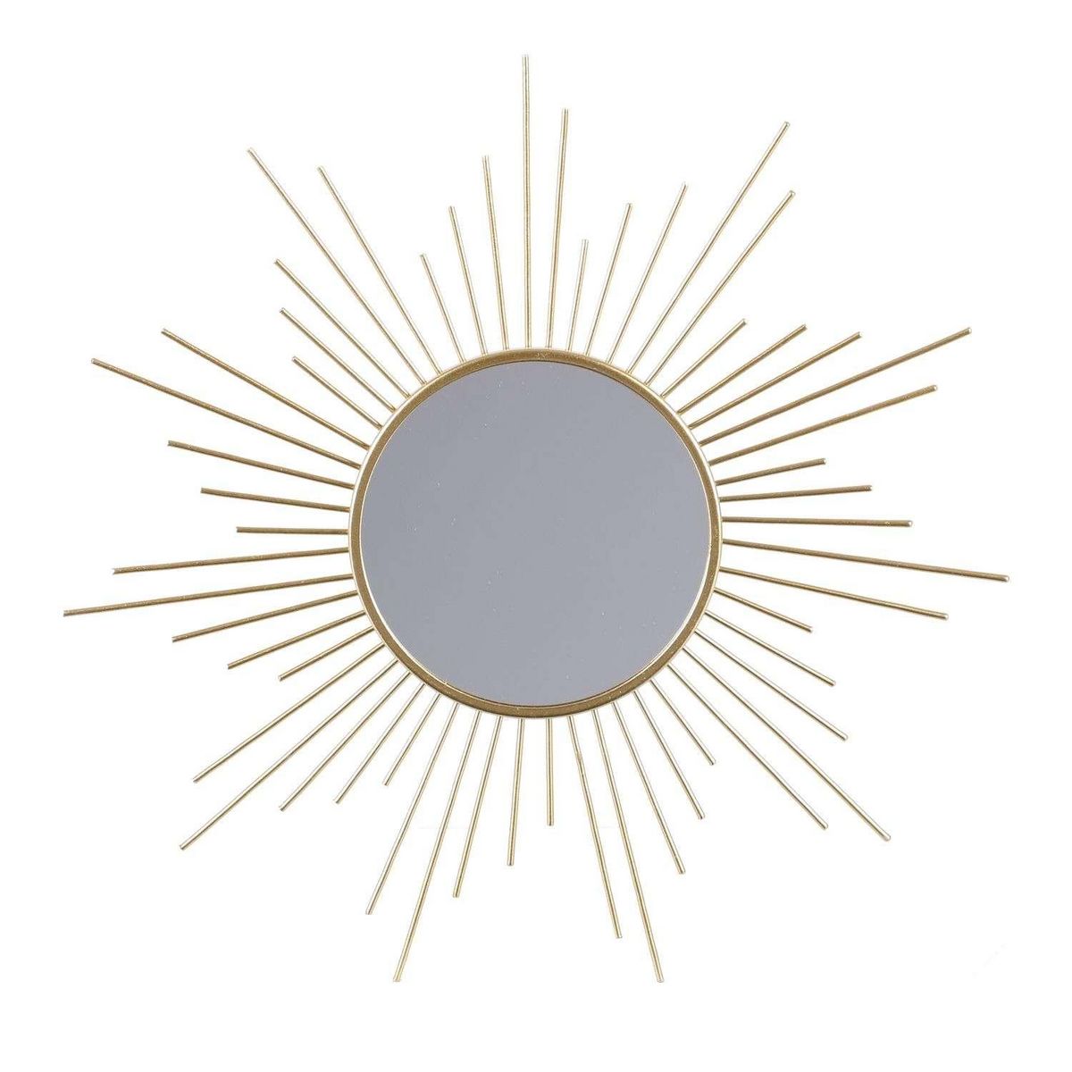 DIVERS Set de 3 miroirs Gold Home - Doré