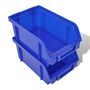Voir la diapositive 4 : VIDAXL Jeu de paniers muraux de stockage Plastique 30pcs Bleu et rouge