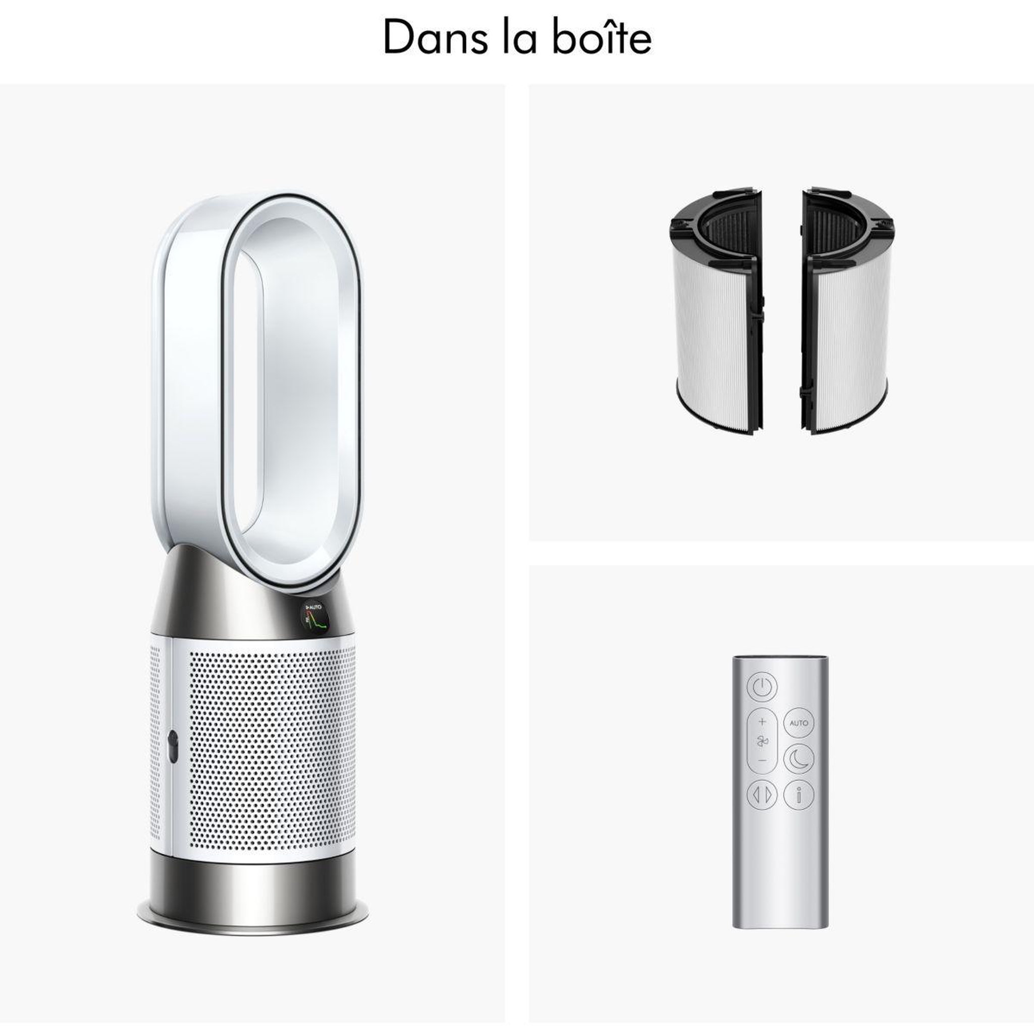 Voir la diapositive 5 : Dyson Purificateur d'air, ventilateur, chauffage hot+cool hp1