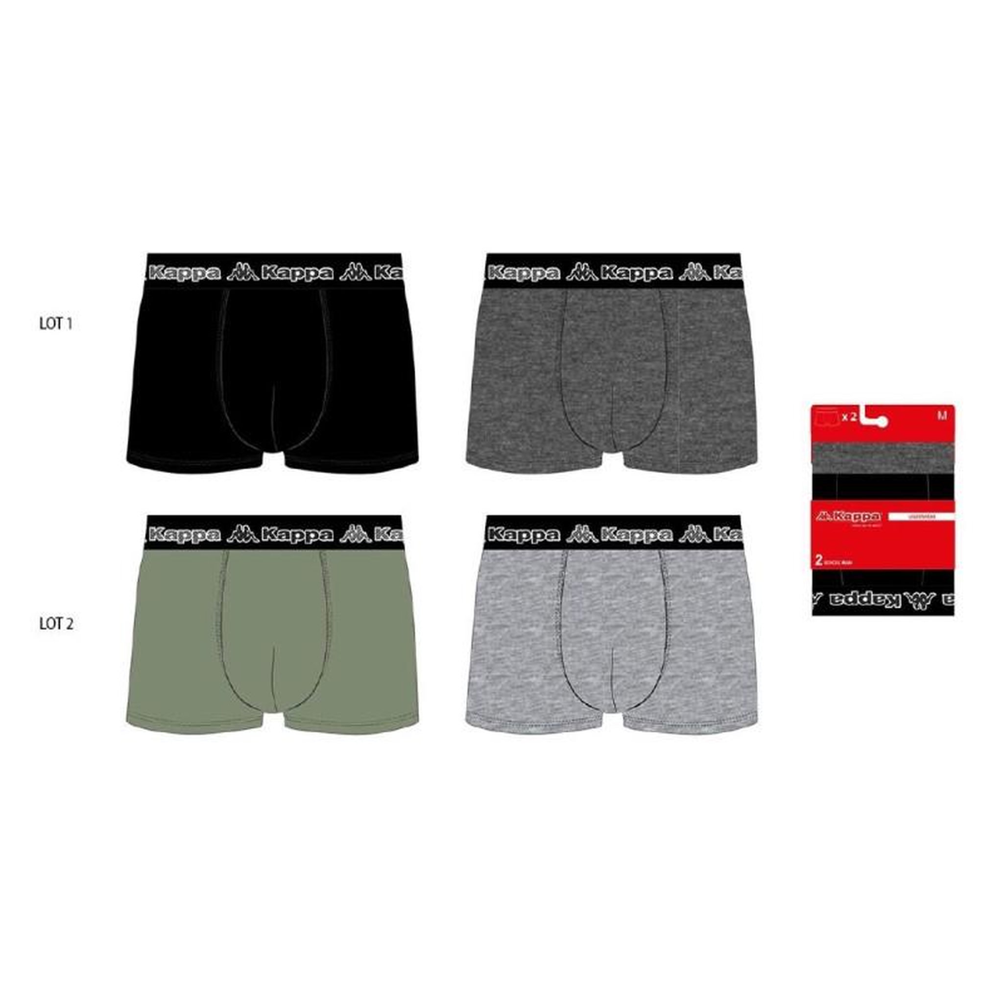 Voir la diapositive 4 : KAPPA Boxer homme KAPPA