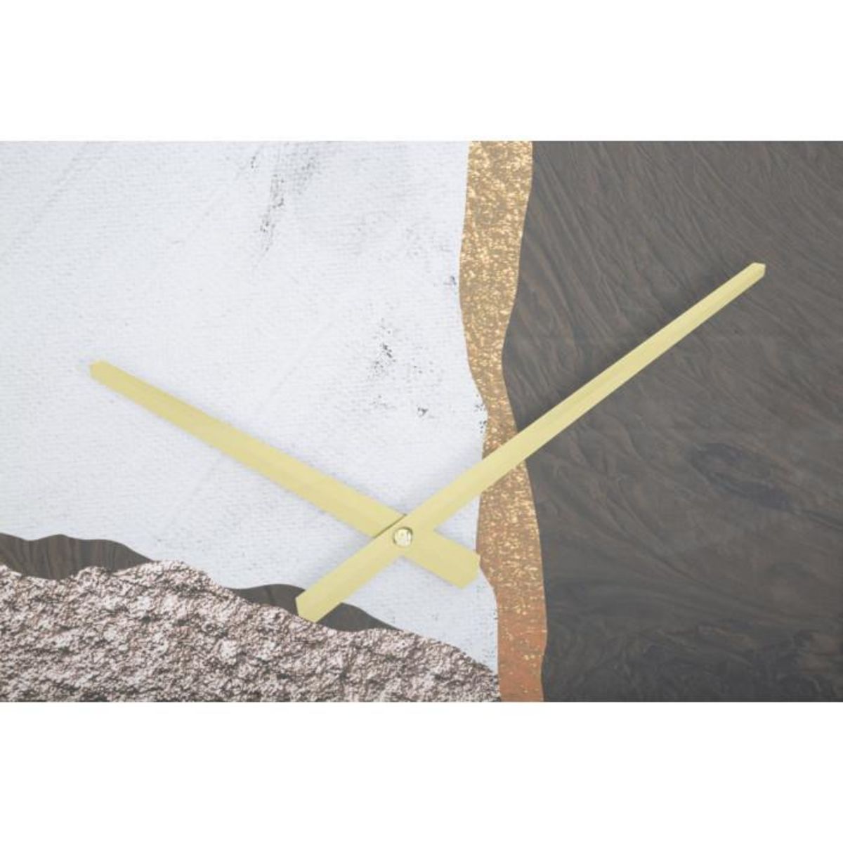 Paris Prix Horloge Murale en Verre  Art Mix  60cm Multicolore