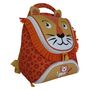 Voir la diapositive 2 : Sac à goûter maternelle polyester multicolore LION