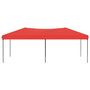 Voir la diapositive 3 : VIDAXL Tente de reception pliable Rouge 3x6 m