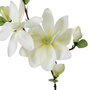 Voir la diapositive 2 : ATMOSPHERA Fleur Artificielle  Magnolia  83cm Blanc