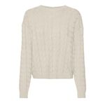 Vero Moda Pull  Femme Vero  oda Tilda. Coloris disponibles : Beige