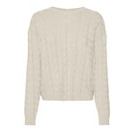 Vero Moda Pull  Femme Vero  oda Tilda. Coloris disponibles : Beige