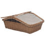 Voir la diapositive 4 : VIDAXL Panier a bois de chauffage avec poignee 61,5x46,5x58 cm Marron
