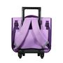 Voir la diapositive 4 : Bagtrotter BAGTROTTER Cartable à roulettes 38 cm La Reine des Neiges / Frozen Violet
