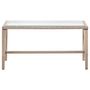 Voir la diapositive 4 : VIDAXL Salon de jardin 4 pcs avec coussins Resine tressee Beige
