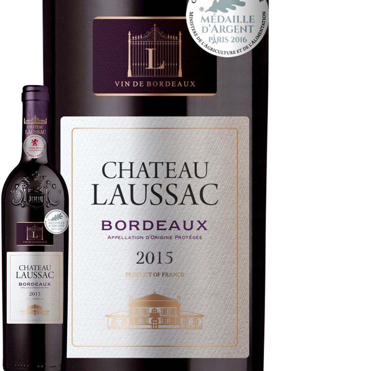 Château Laussac Bordeaux Rouge 2015