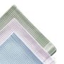 Voir la diapositive 2 : VANDERSICKEL Lot de 12 mouchoirs dame pastel 29x29 cm 100% coton
