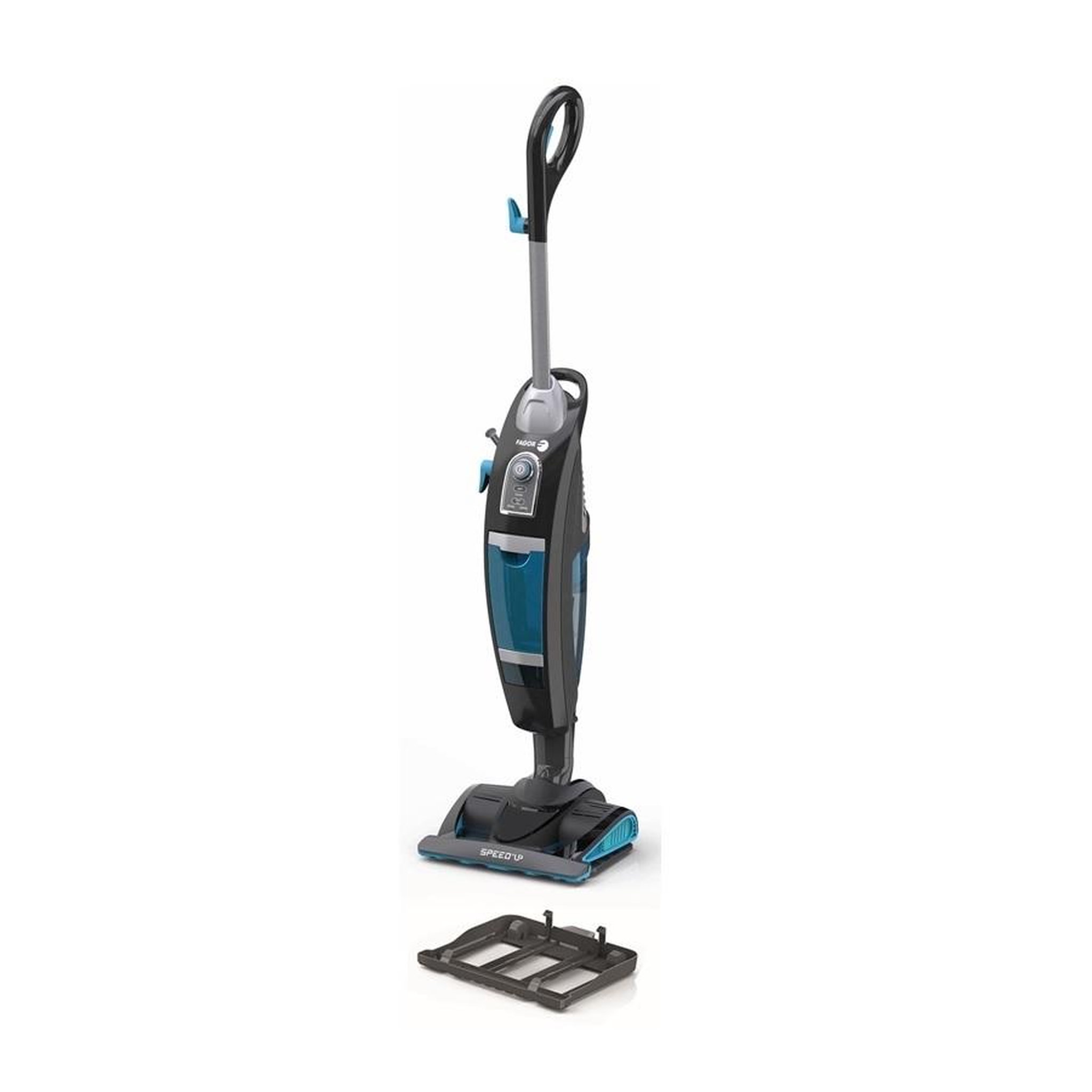 Fagor Aspirateur balai vapeur 2en1 filaire 1600w noir/bleu - fg1508n