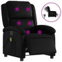 Voir la diapositive 2 : VIDAXL Fauteuil de massage inclinable electrique noir similicuir