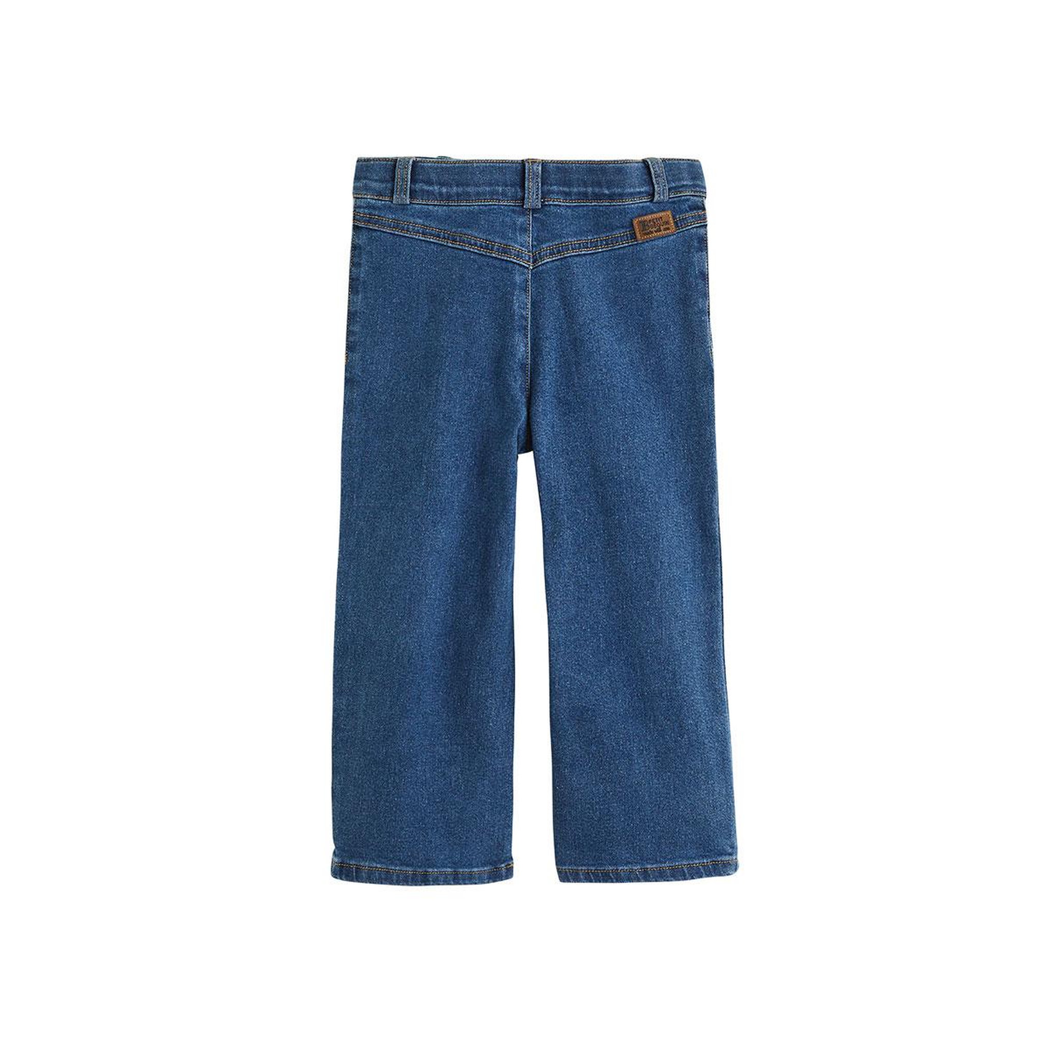 Voir la diapositive 2 : PETIT BEGUIN Jean enfant bootcut - Fille