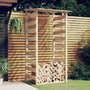 Voir la diapositive 1 : VIDAXL Pergola avec toit 100x90x200 cm Bois de pin impregne