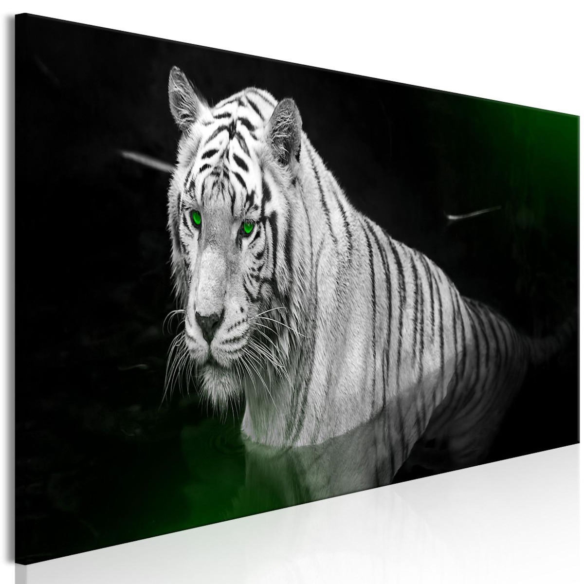 Paris Prix Tableau Imprimé  Shining Tiger Green Narrow