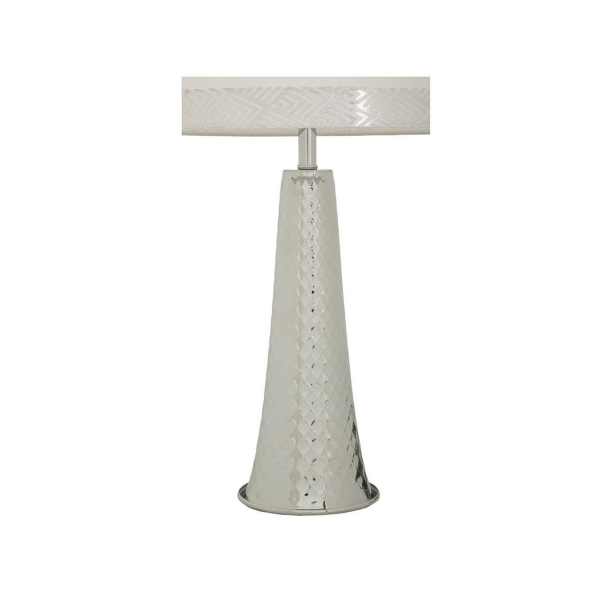 Paris Prix Lampe à Poser Design  Tower  54cm Argent