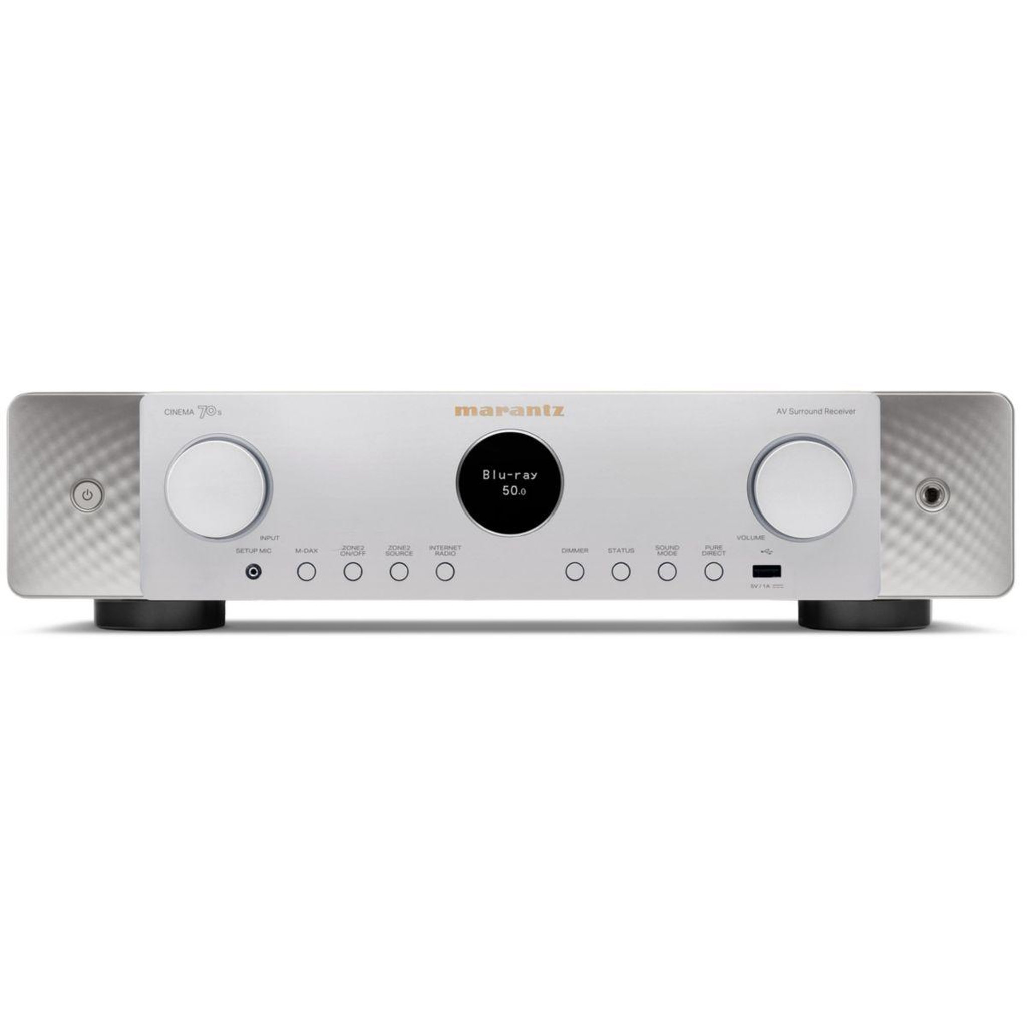 Voir la diapositive 1 : Marantz Ampli Home Cinema Cinema 70S Silver-Gold