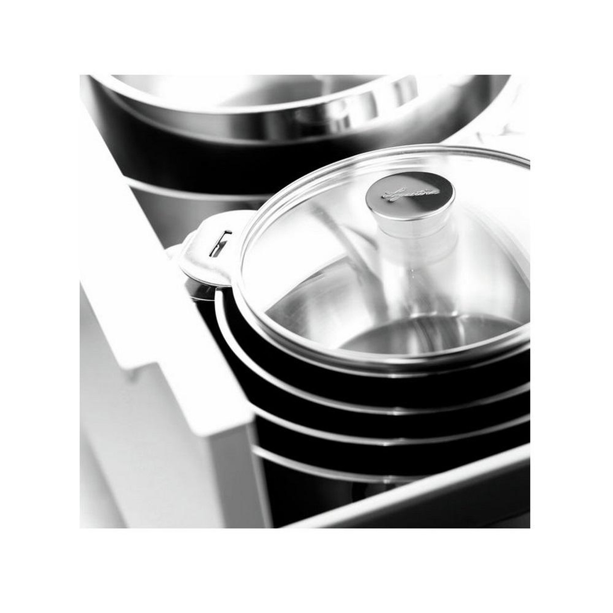 Voir la diapositive 4 : Lagostina Casserole inox 18 cm - 12138031218