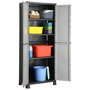 Voir la diapositive 1 : VIDAXL Armoire en plastique 68x39x171,5 cm