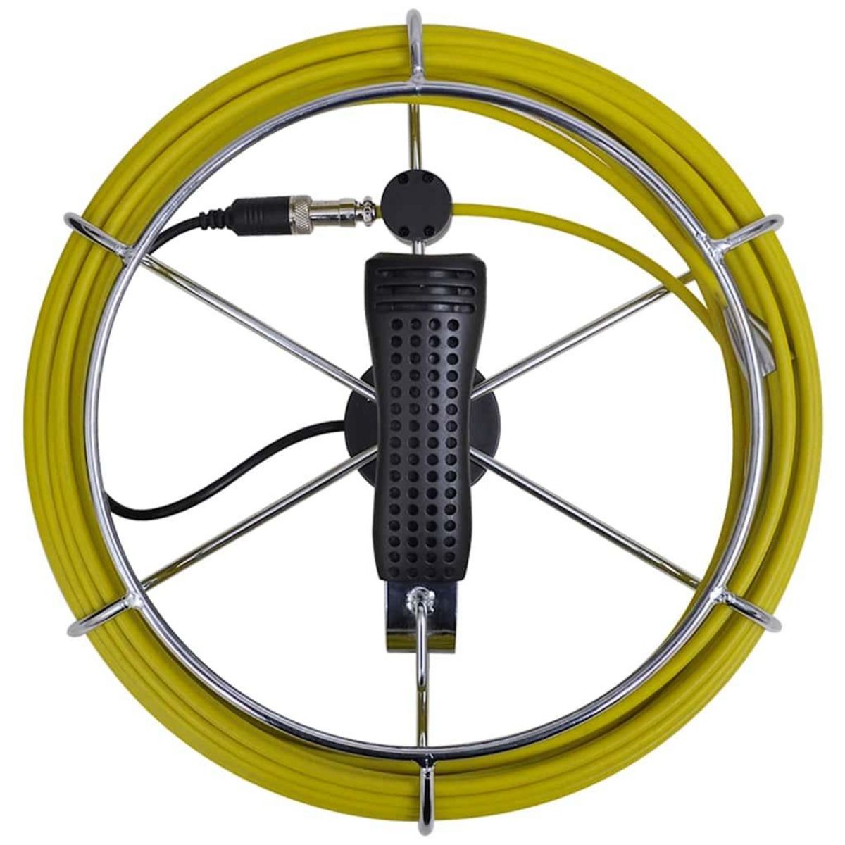 VIDAXL Camera d'inspection de tuyaux 30 m avec boîtier de commande DVR