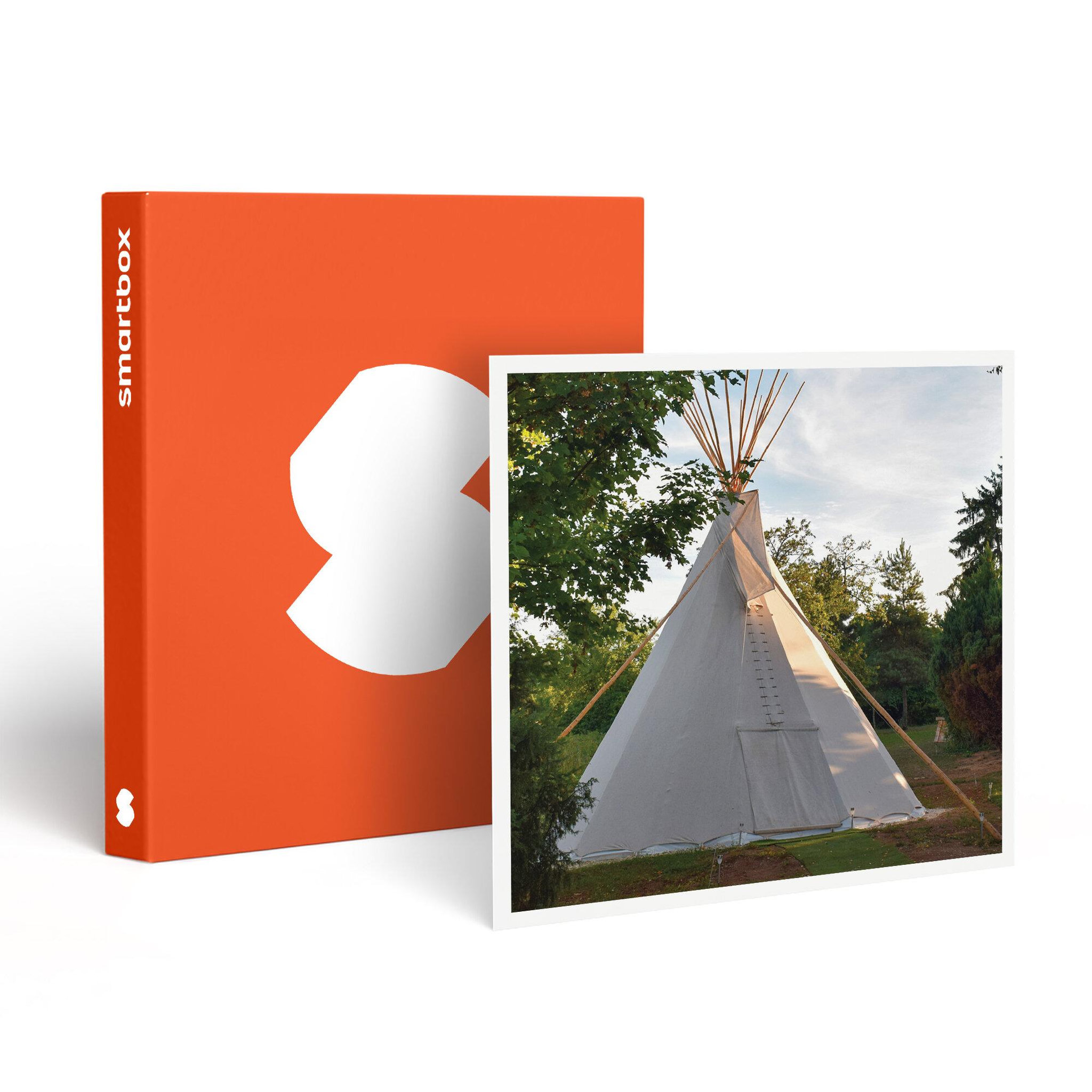 Smartbox 4 jours insolites en tipi près de dijon - coffret cadeau séjour