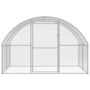 Voir la diapositive 5 : VIDAXL Poulailler d'exterieur 3x24x2 m Acier galvanise