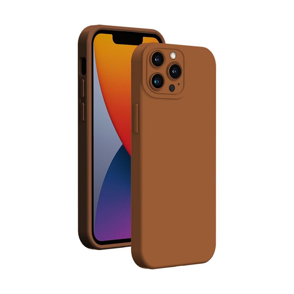 Bigben Connected Coque iPhone 14 Plus full protection taupe