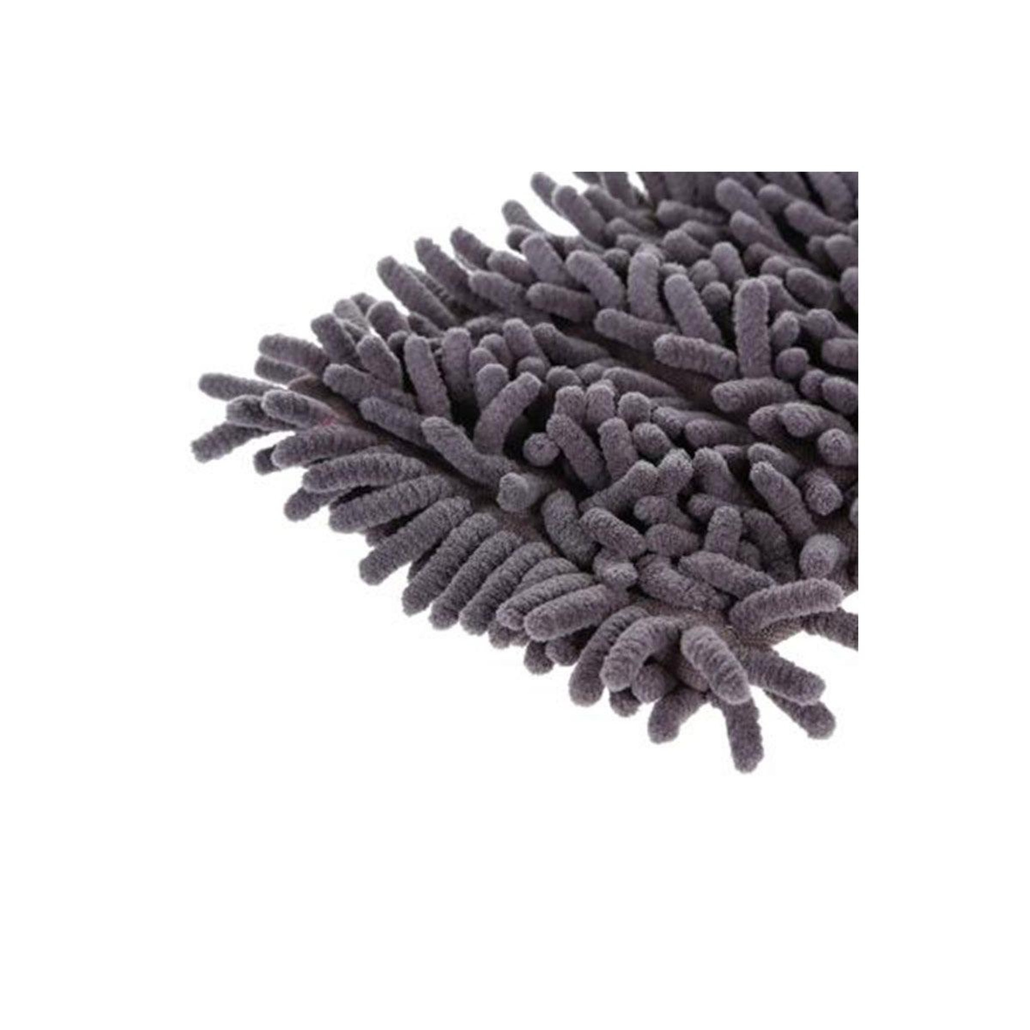 Voir la diapositive 3 : B BASIC & CO Serpillière pour Balai Chenille  Ménager  46cm Gris