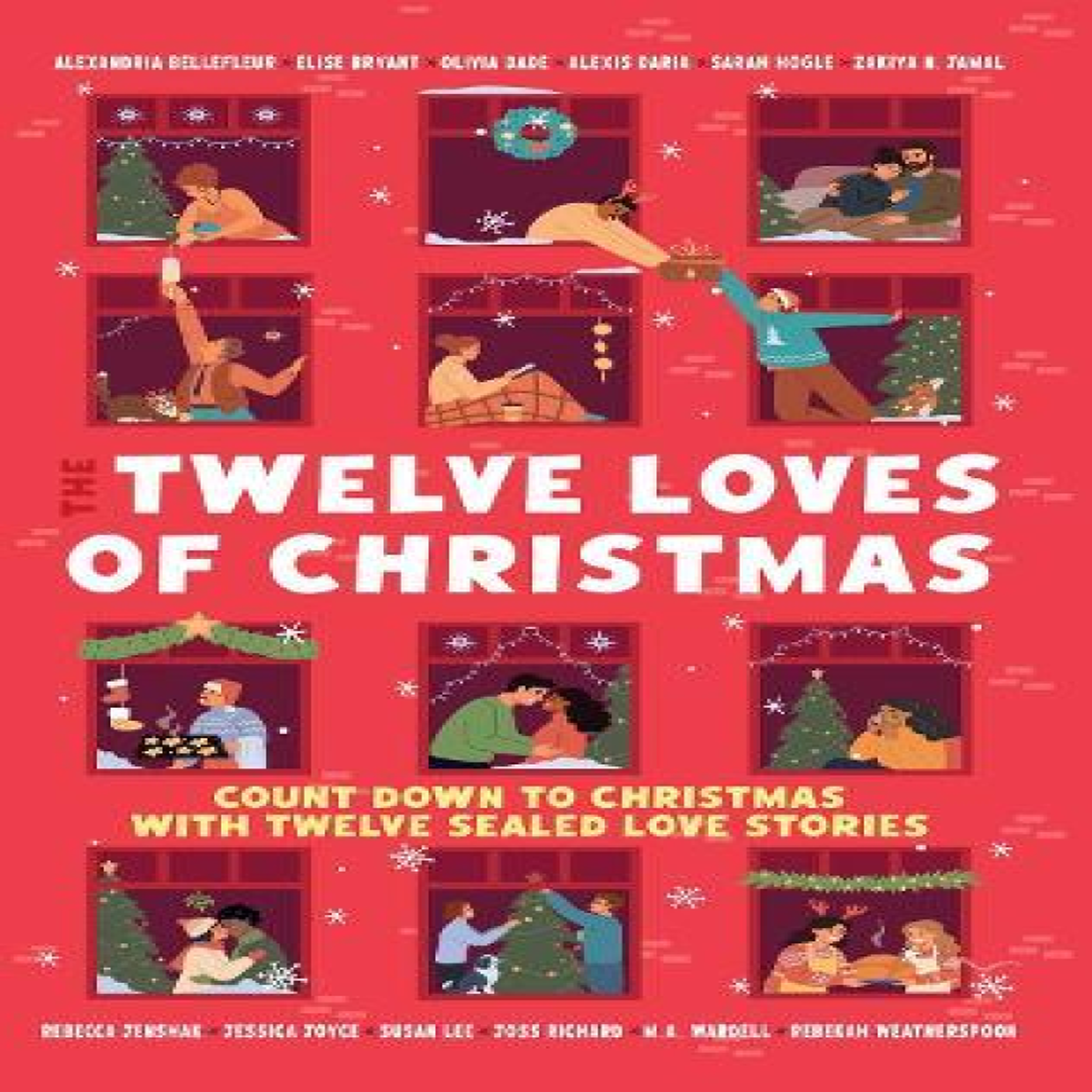 LIVRES The Twelve Loves of Christmas : an advent calendar of festive romance stories for Christmas
