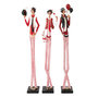 Voir la diapositive 1 : Paris Prix Lot de 3 Clowns Géants  Cirque  127cm Multicolore